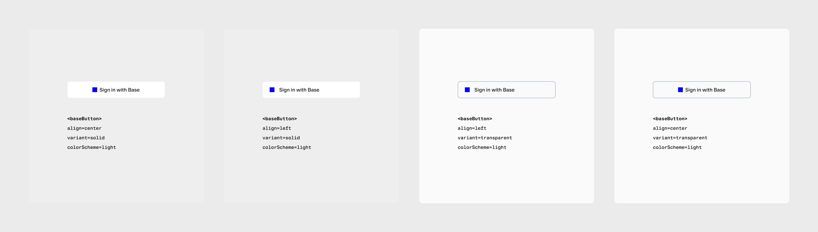Sign in with Base Light Mode