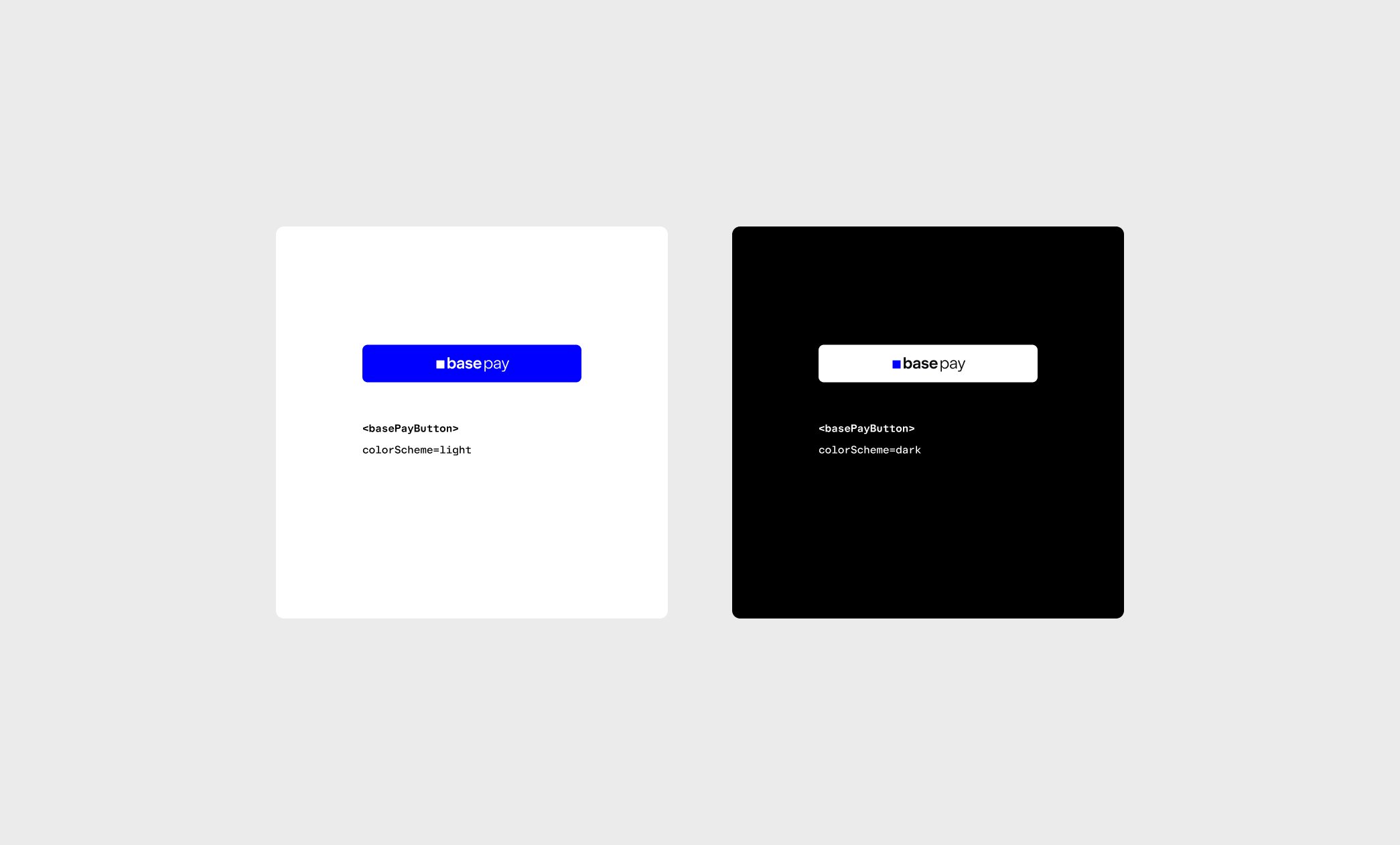 Base Pay Buttons