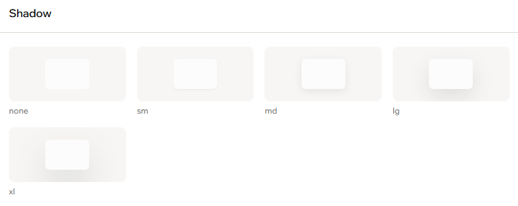 Setting your shadow values