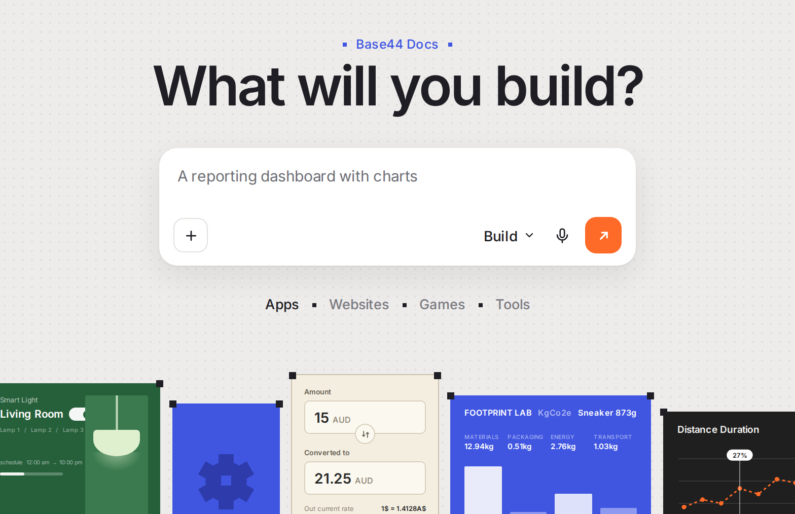 Base44 Dashboard Overview