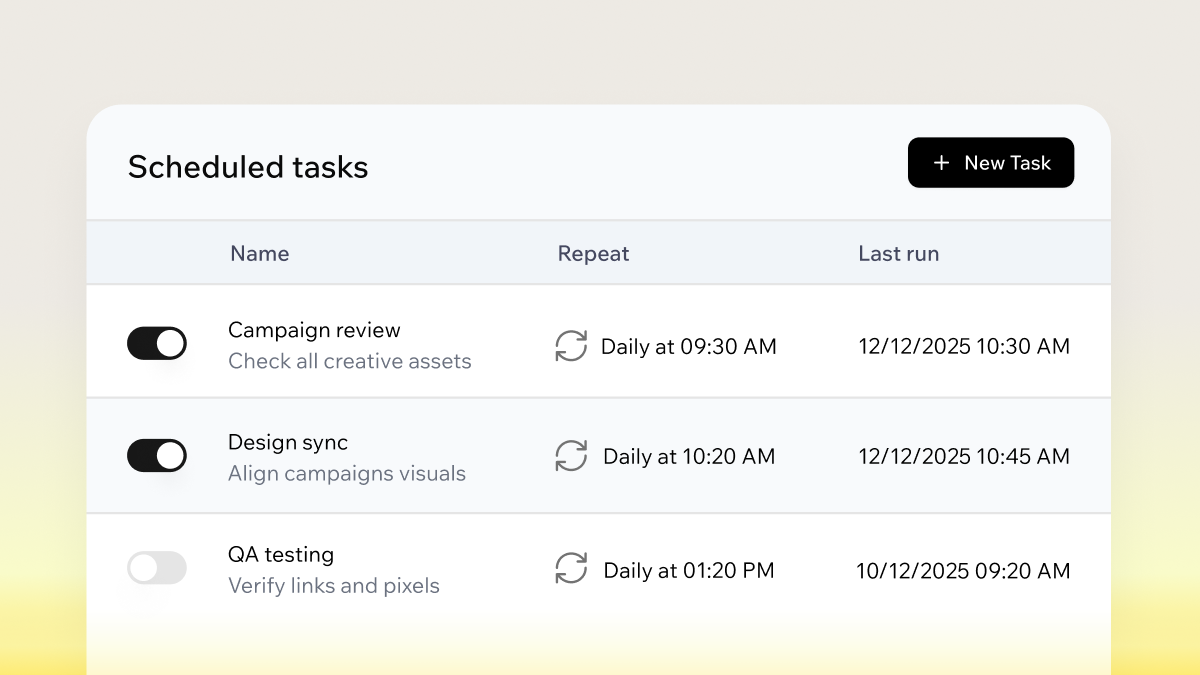 Scheduling tasks in your Base44 app