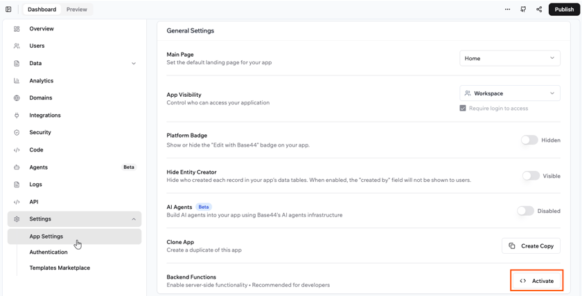 Mathad Spring Using Integrations - Base44 Support Documentation