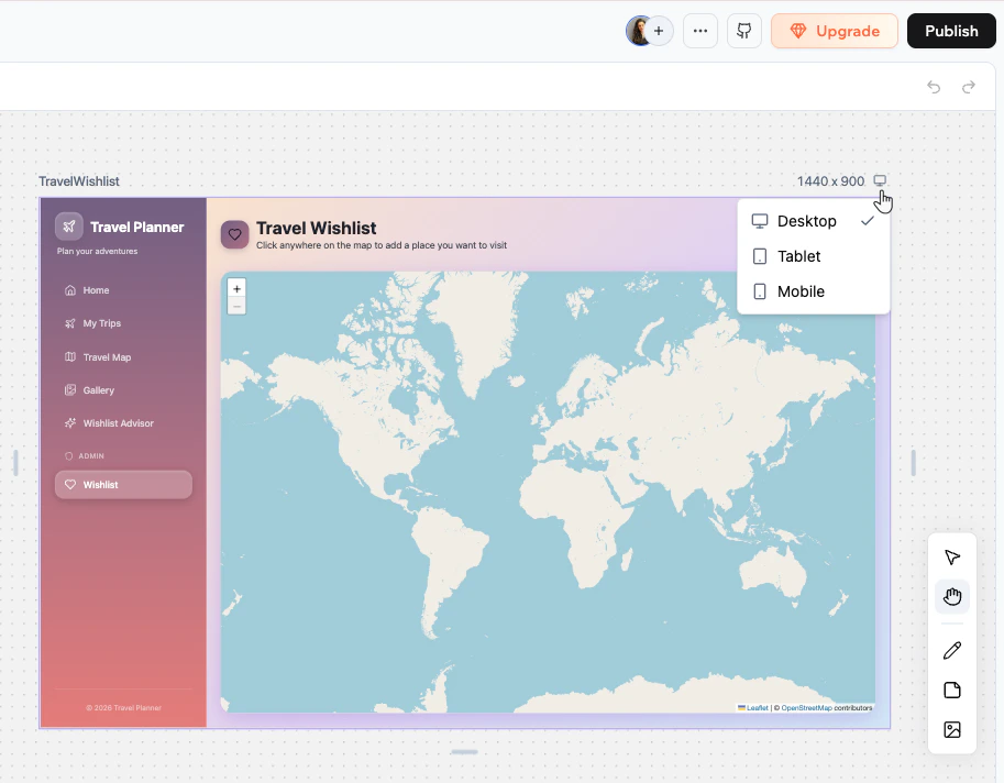 Canvas Responsive