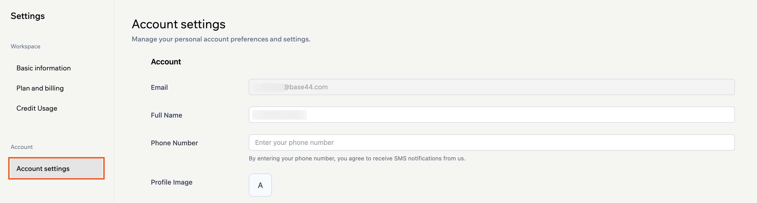 Accessing your account details
