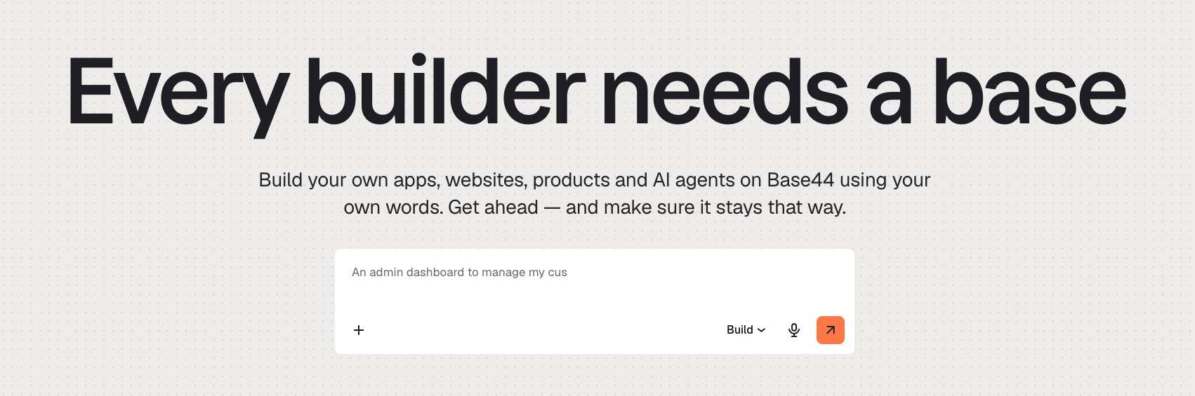 Building an app - Base44 Support Documentation
