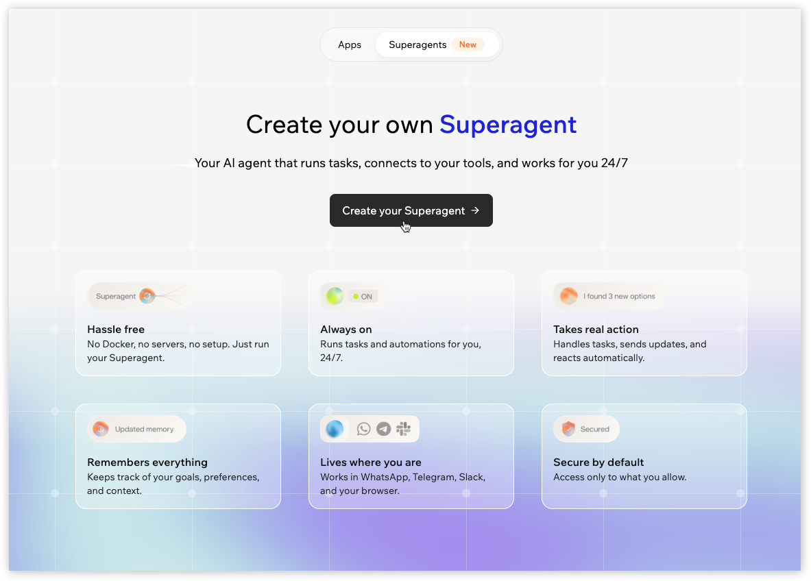 Create your own Superagent