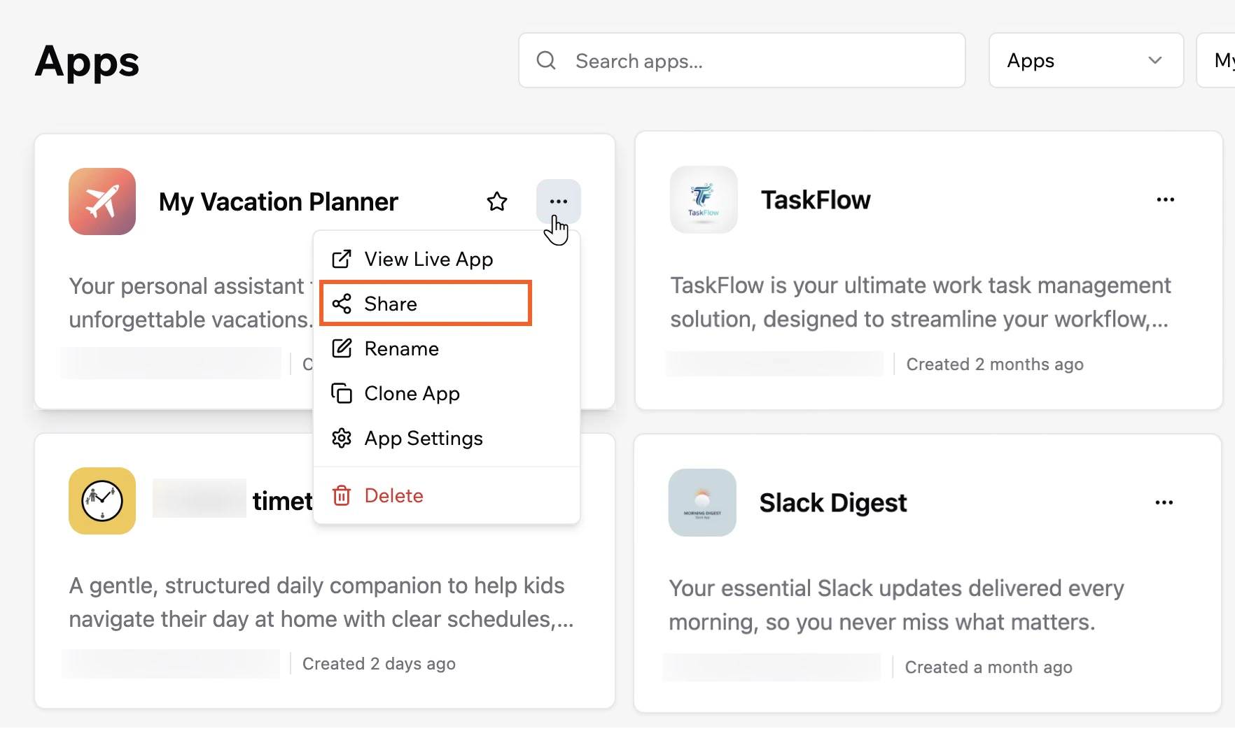 Sharing your live Base44 app