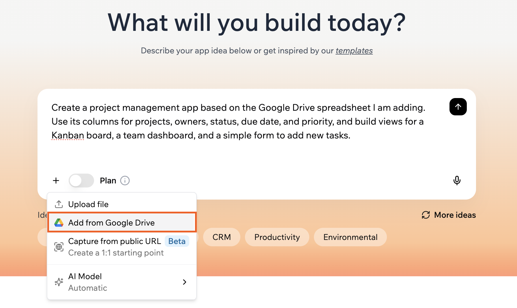 Firstpromptgogledrive