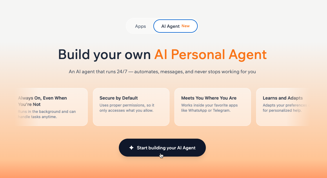 Building your personal AI agent.