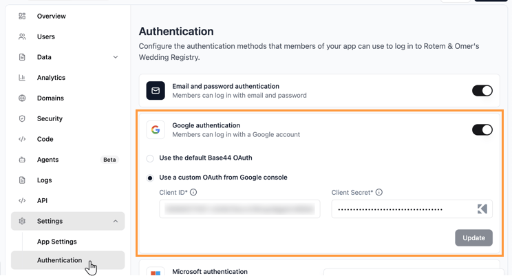 Base 44 Log In Managing login and registration - Base44 Support Documentation