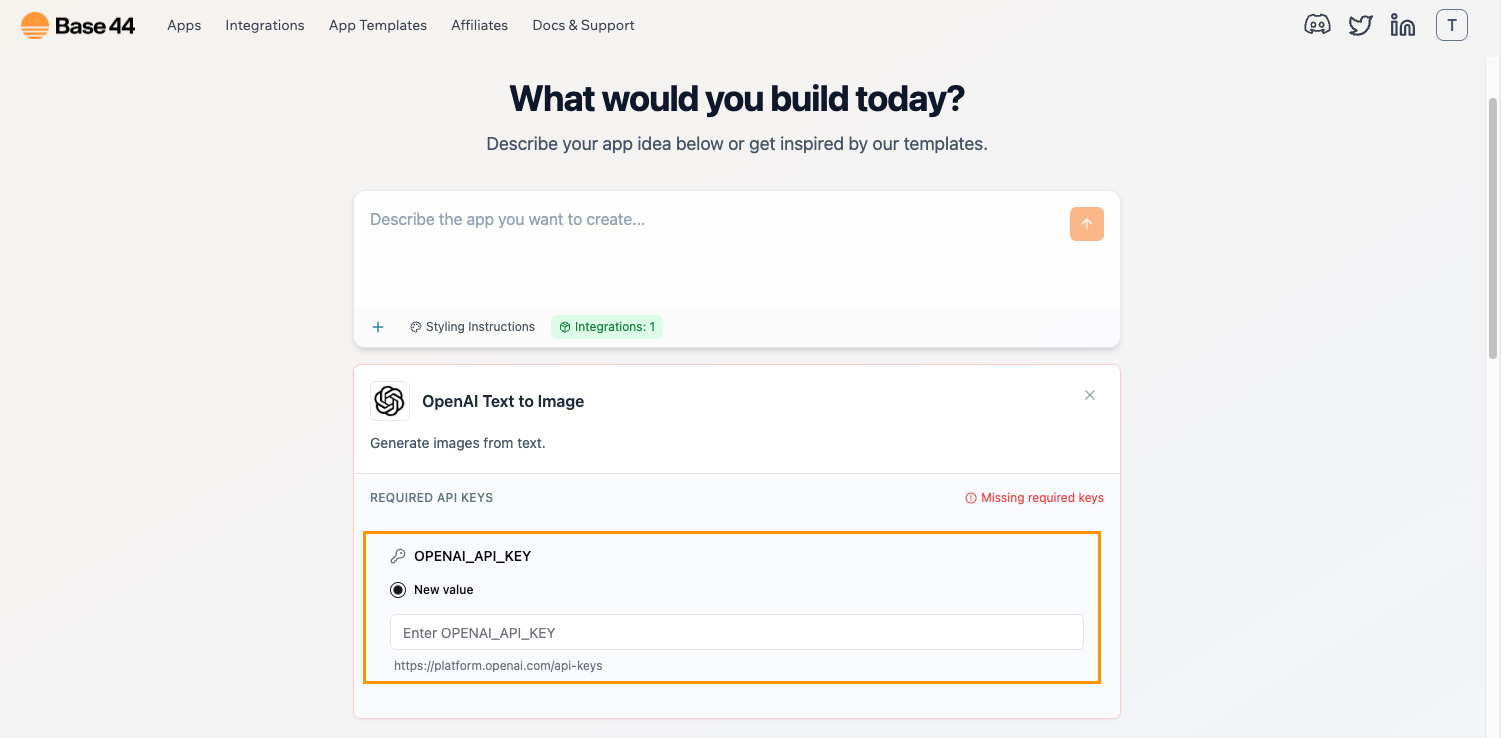 Integrations Paste AP Ikey Pn