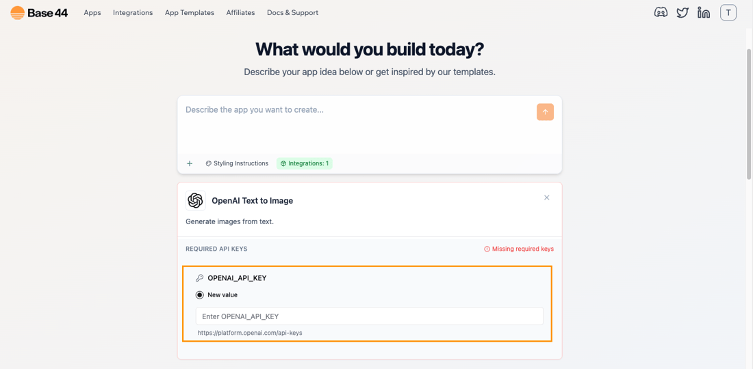 Base 44 Gui AI Integrations in Base44 - Base44 Support Documentation