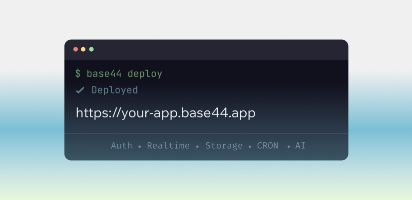 Base44 developer tools - Base44 Support Documentation