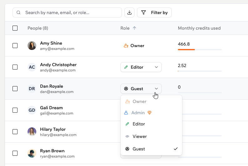 Managing your workspace members - Base44 Support Documentation