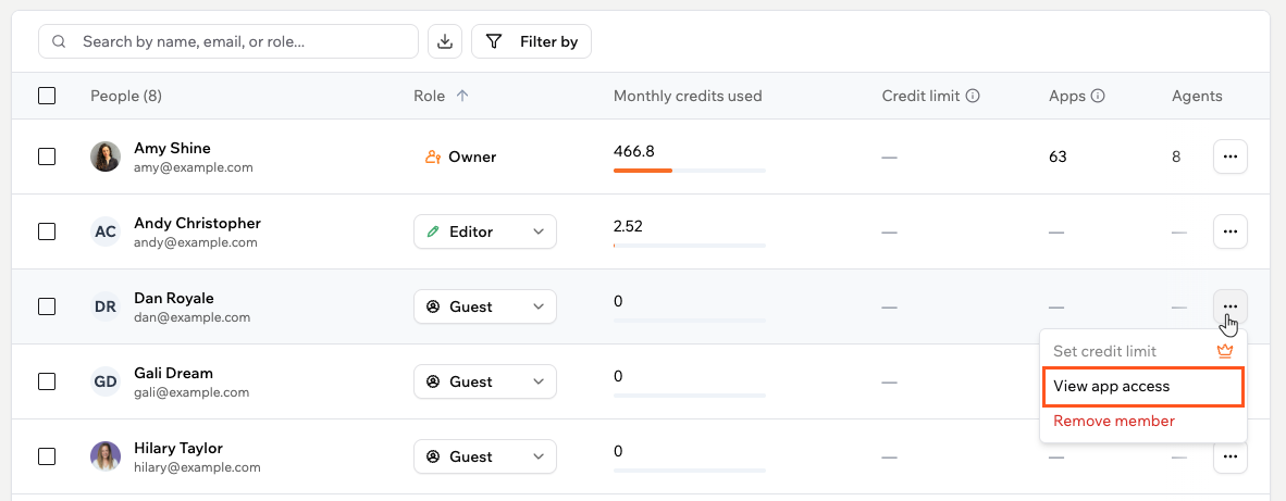 Managing your workspace members - Base44 Support Documentation