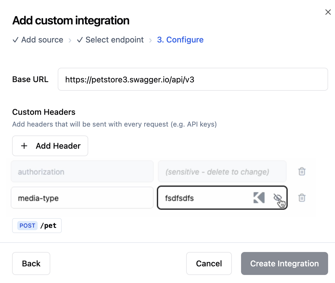 Managing and using custom integrations - Base44 Support Documentation