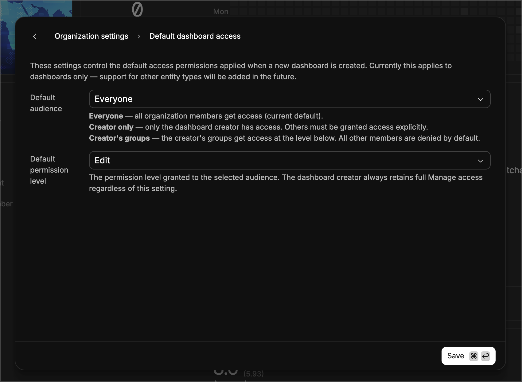 Dashboards - Basedash Documentation