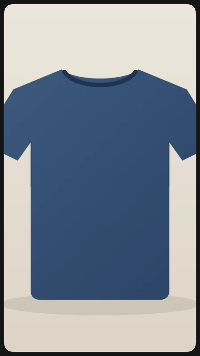 An image chart showing the product photo of the Everyday Crew Tee from the image URL in the products table