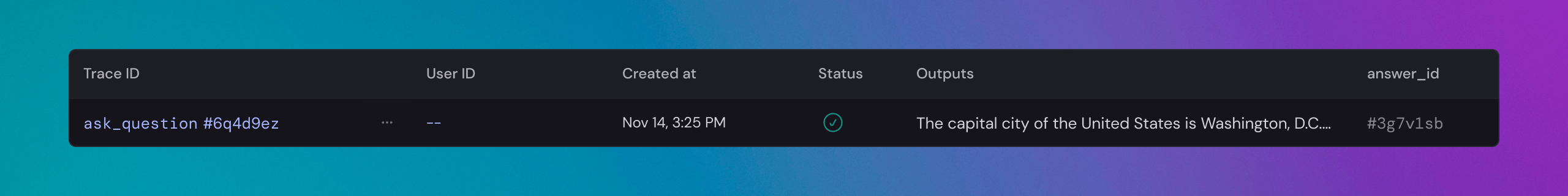 Custom metadata