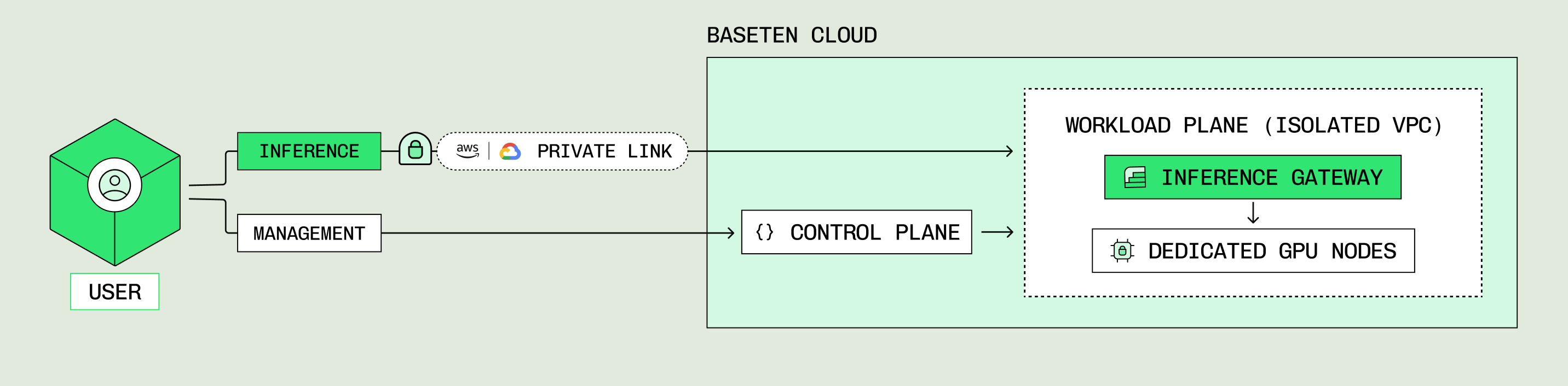 Single-tenant architecture: a dedicated workload plane isolated to one organization
