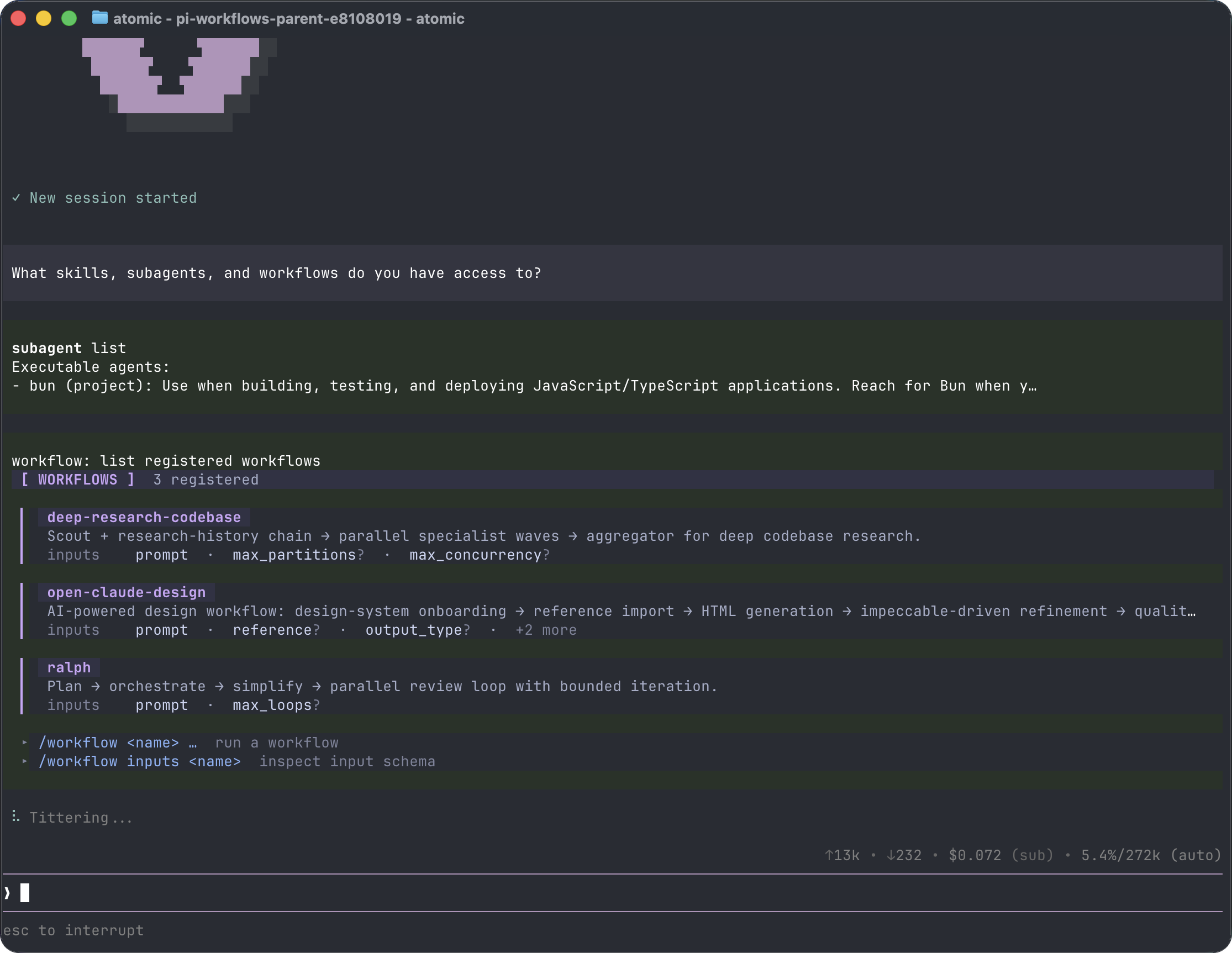 Interactive Mode