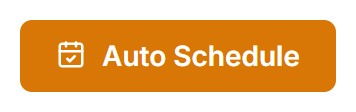 The amber Auto Schedule button in the schedule top bar
