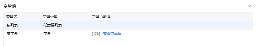 写入数据到字典效果展示