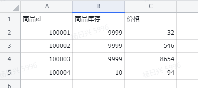 插入空行至飞书表格使用示例