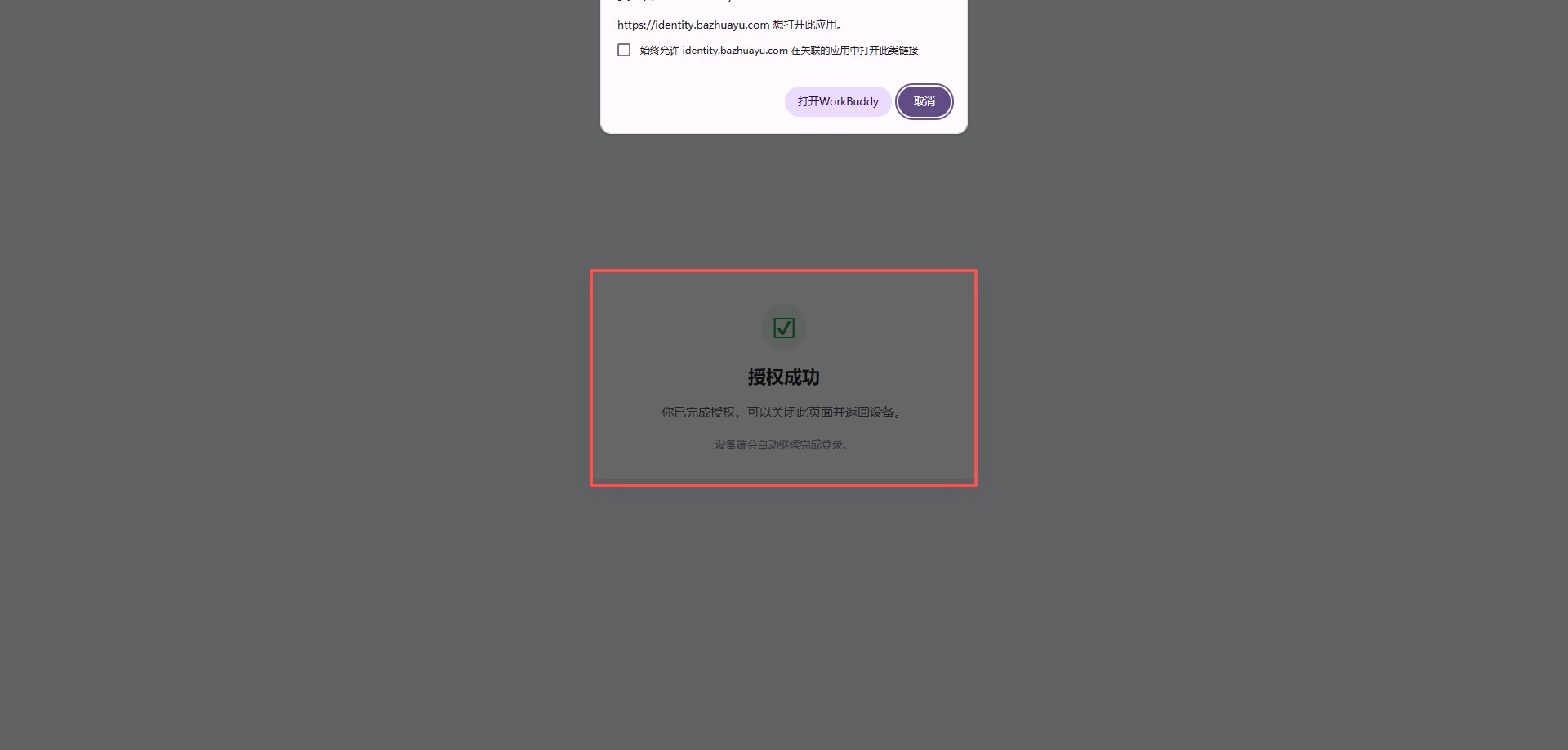 八爪鱼 DataHub OAuth 授权成功