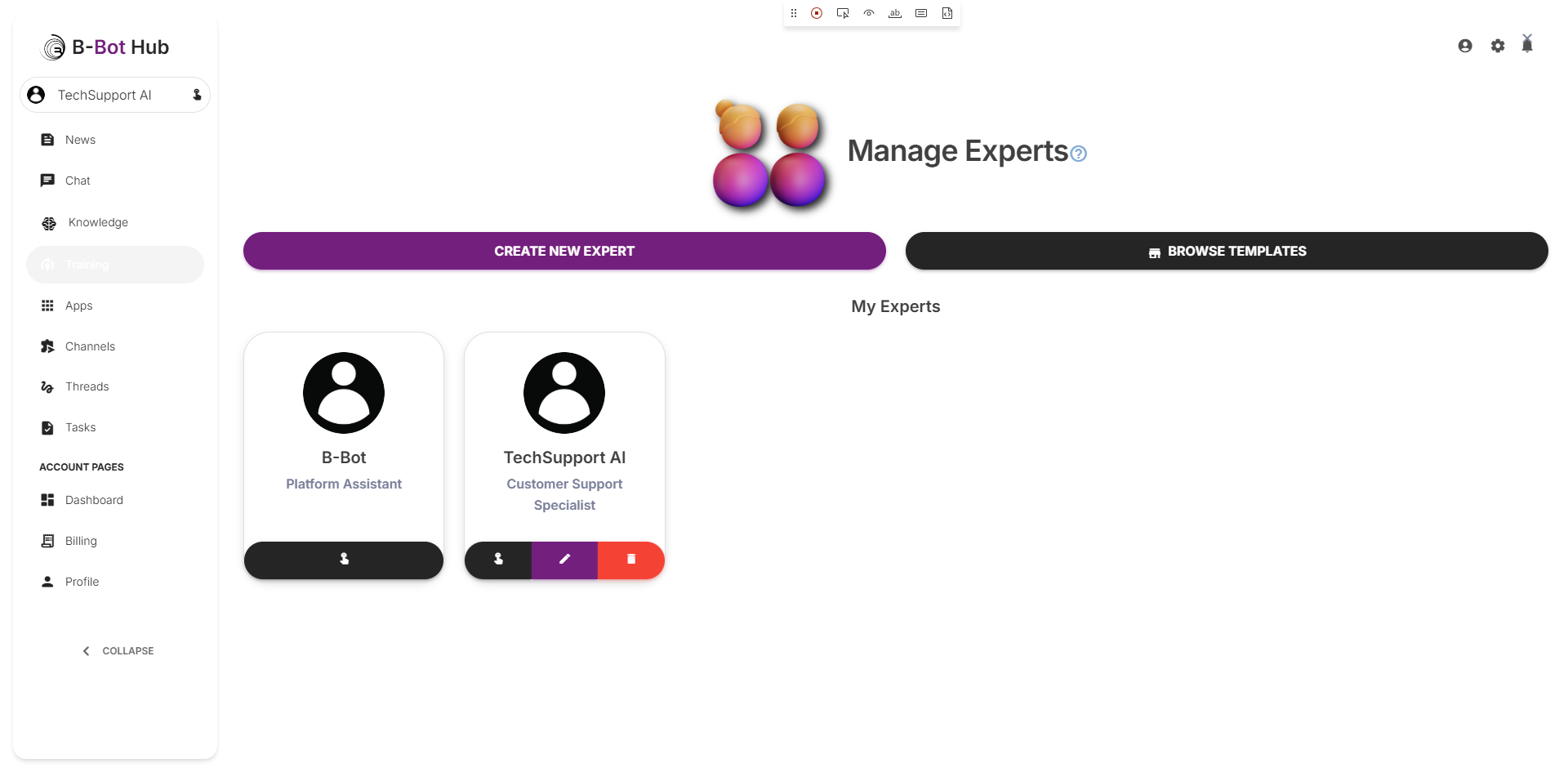 Expert Manager