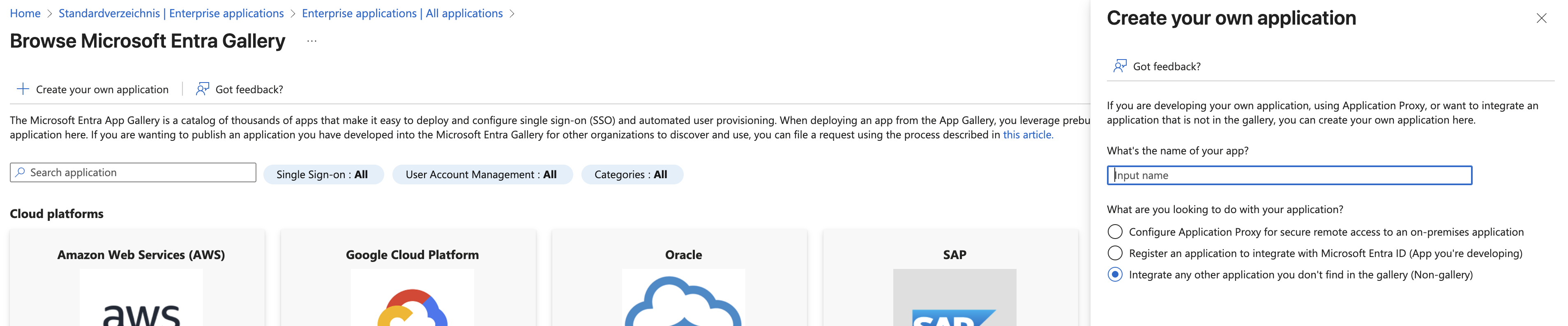 Set up single sign on