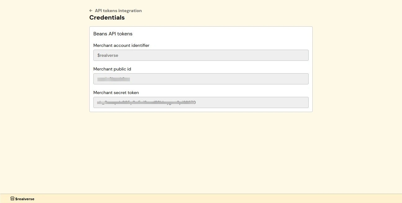 credentials credentials