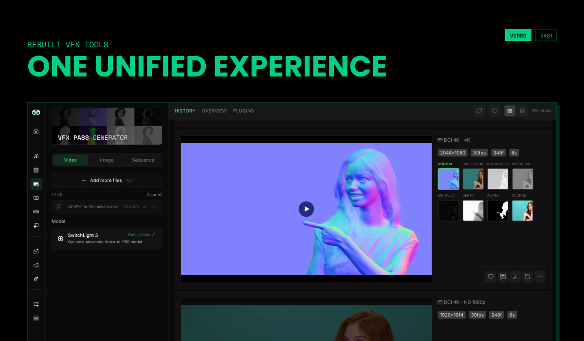 Rebuilt VFX tools — one unified experience