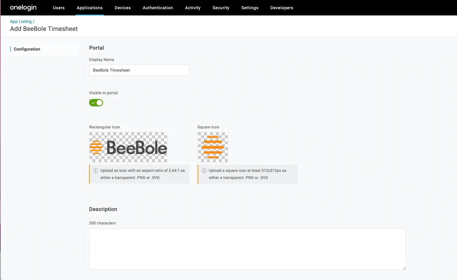 Integrate OneLogin and Beebole