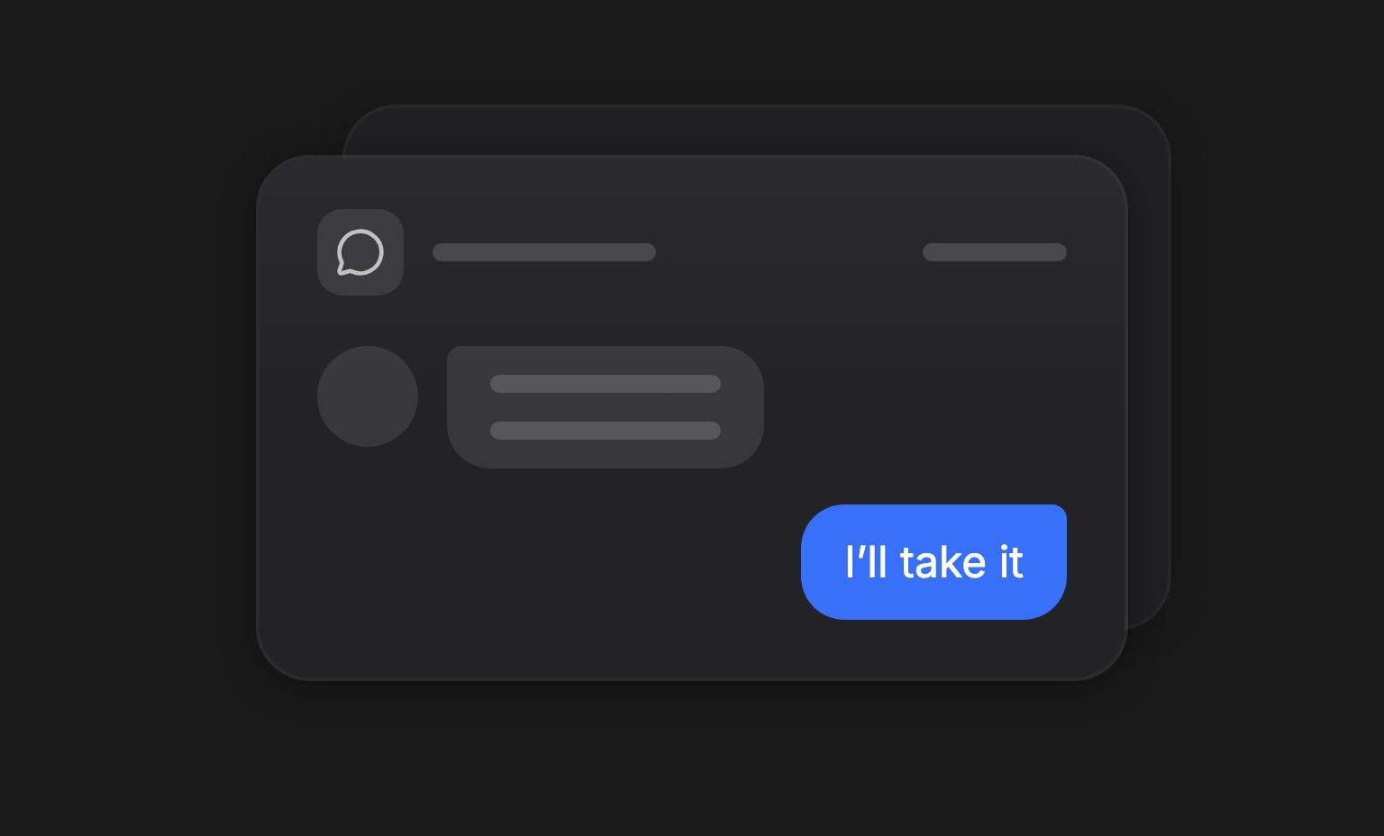 A channel conversation: a request to cover Friday's close, and a reply offering to take it