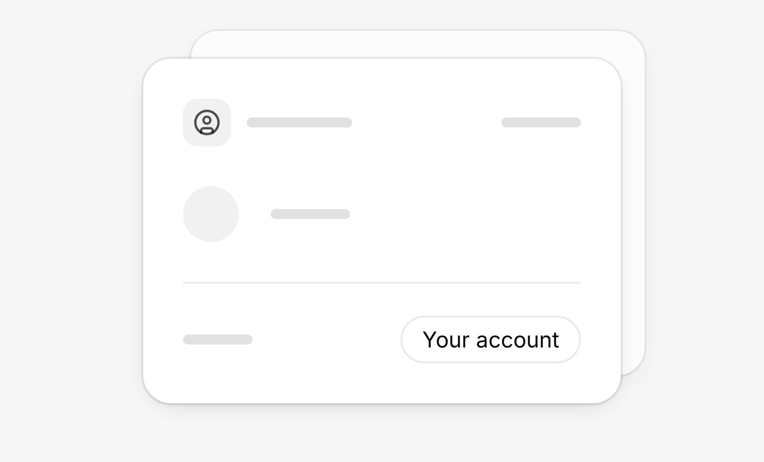 Account settings