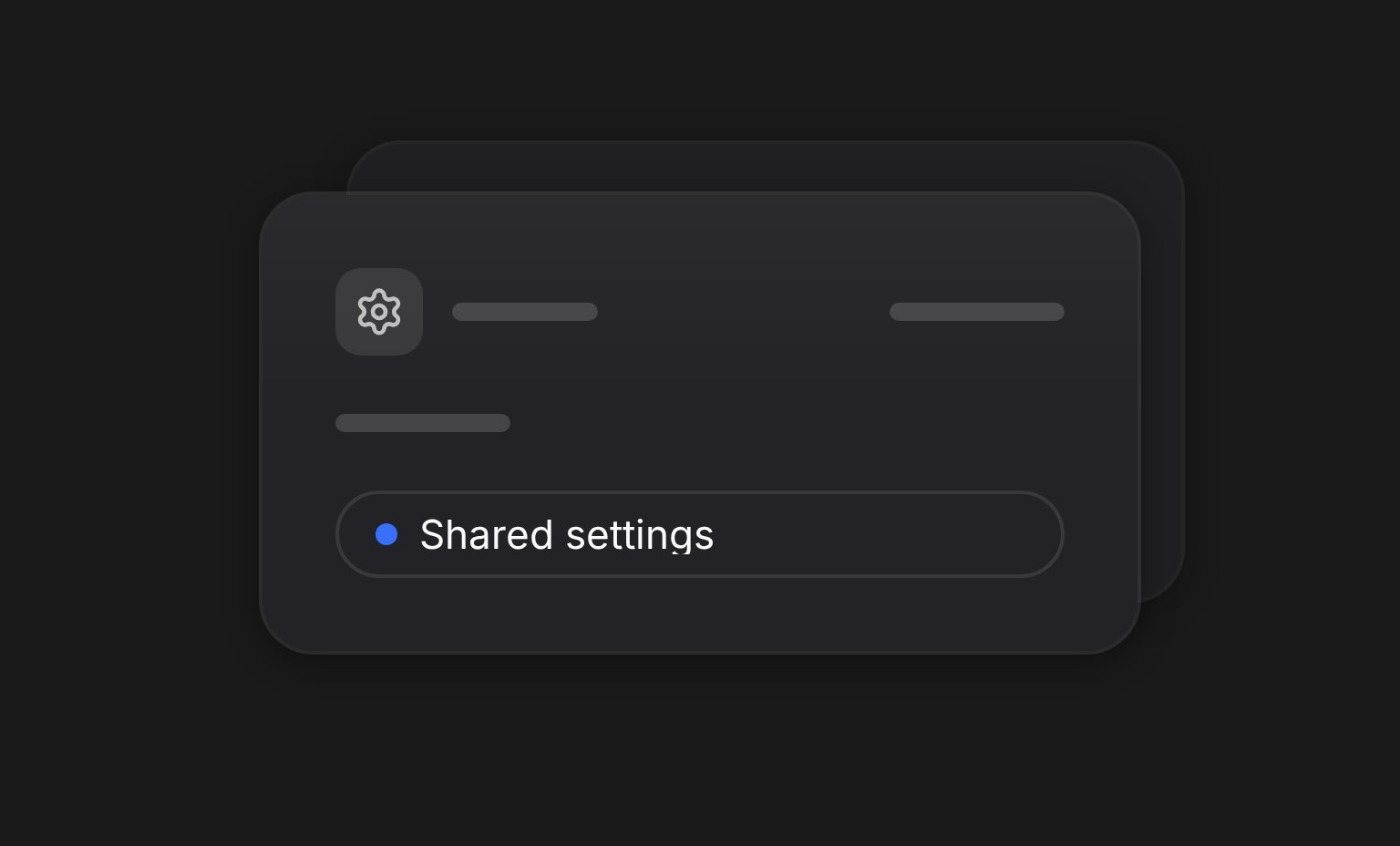 Workspace settings