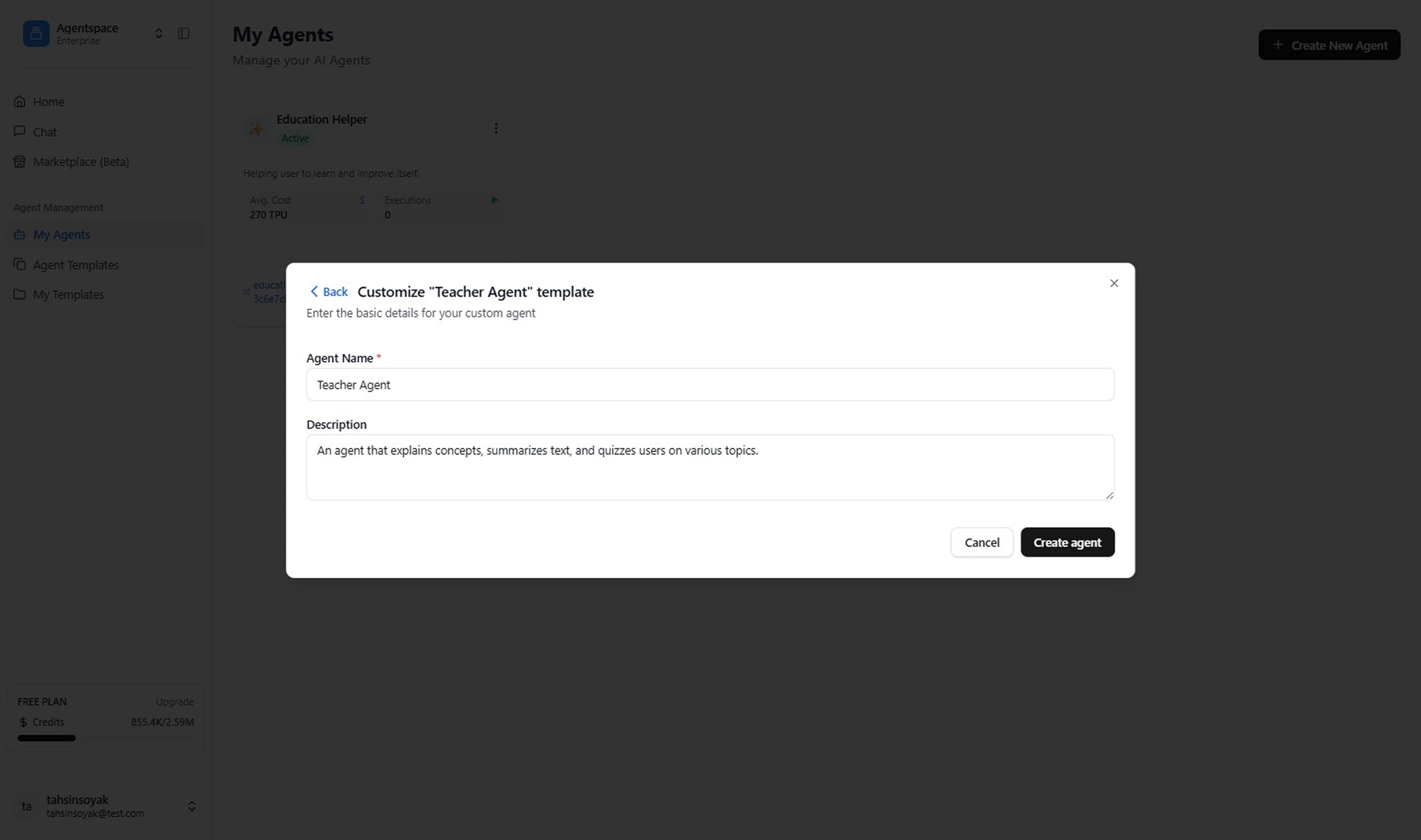 Configure Agent