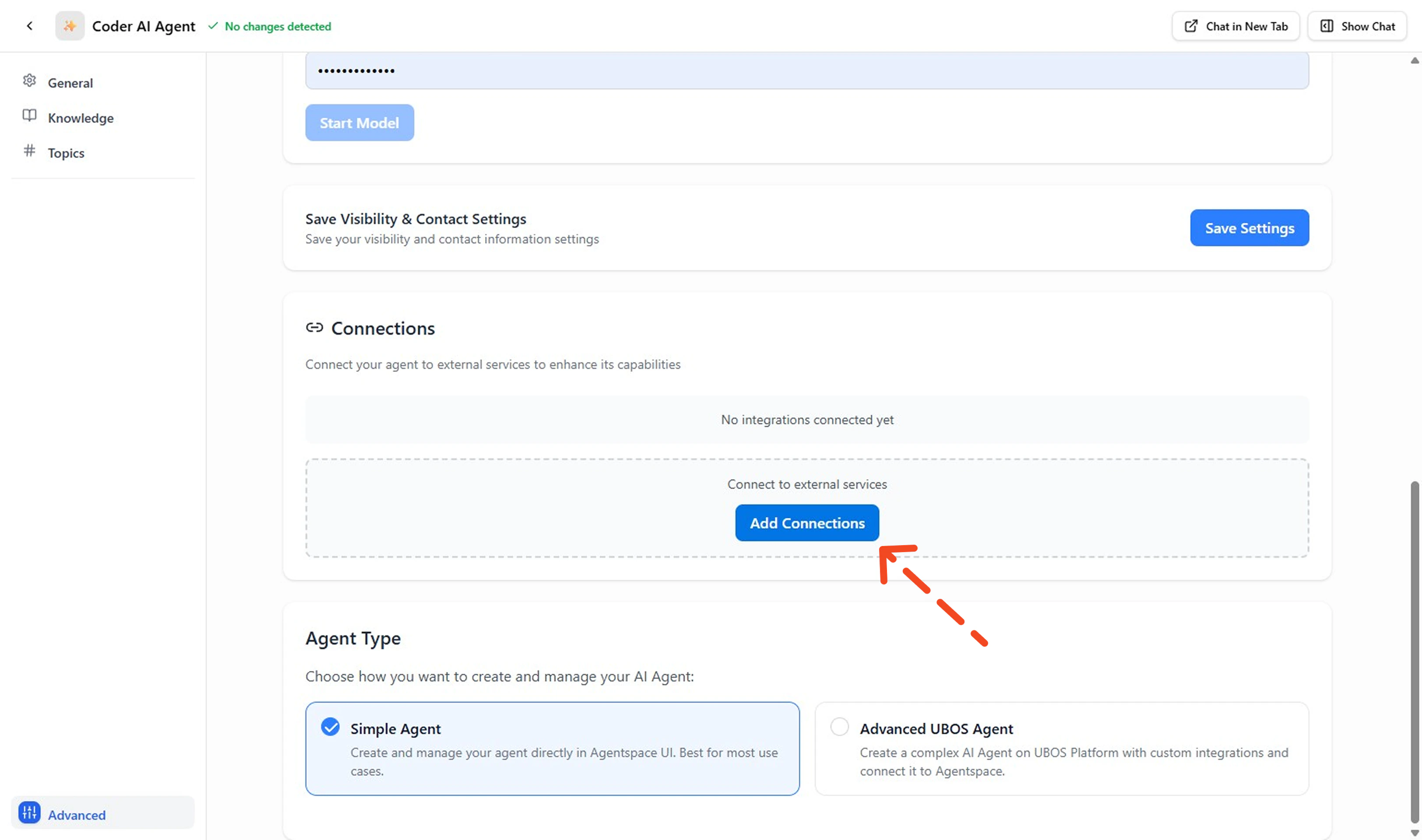 Click to Add Connections