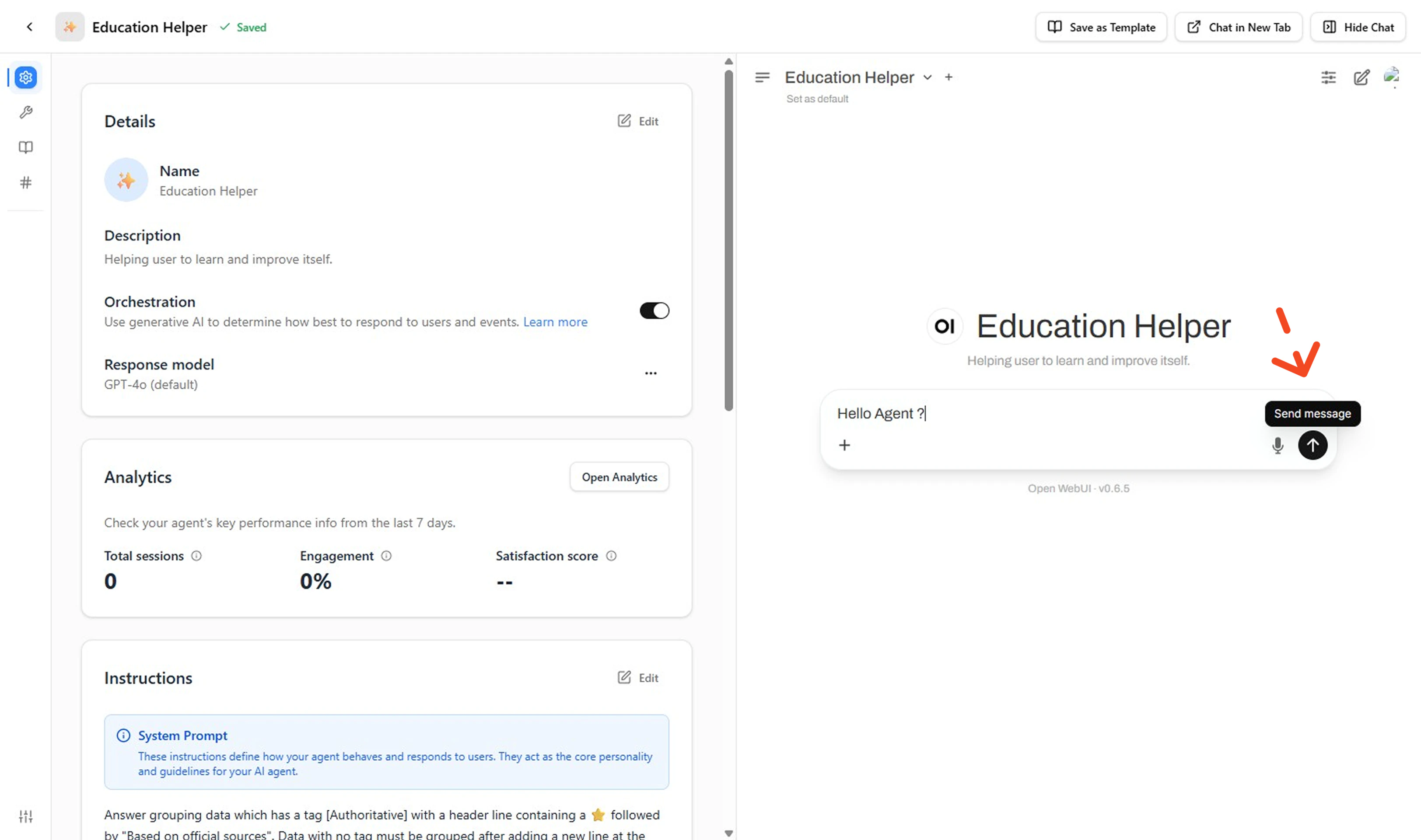 Test Chat Exchange