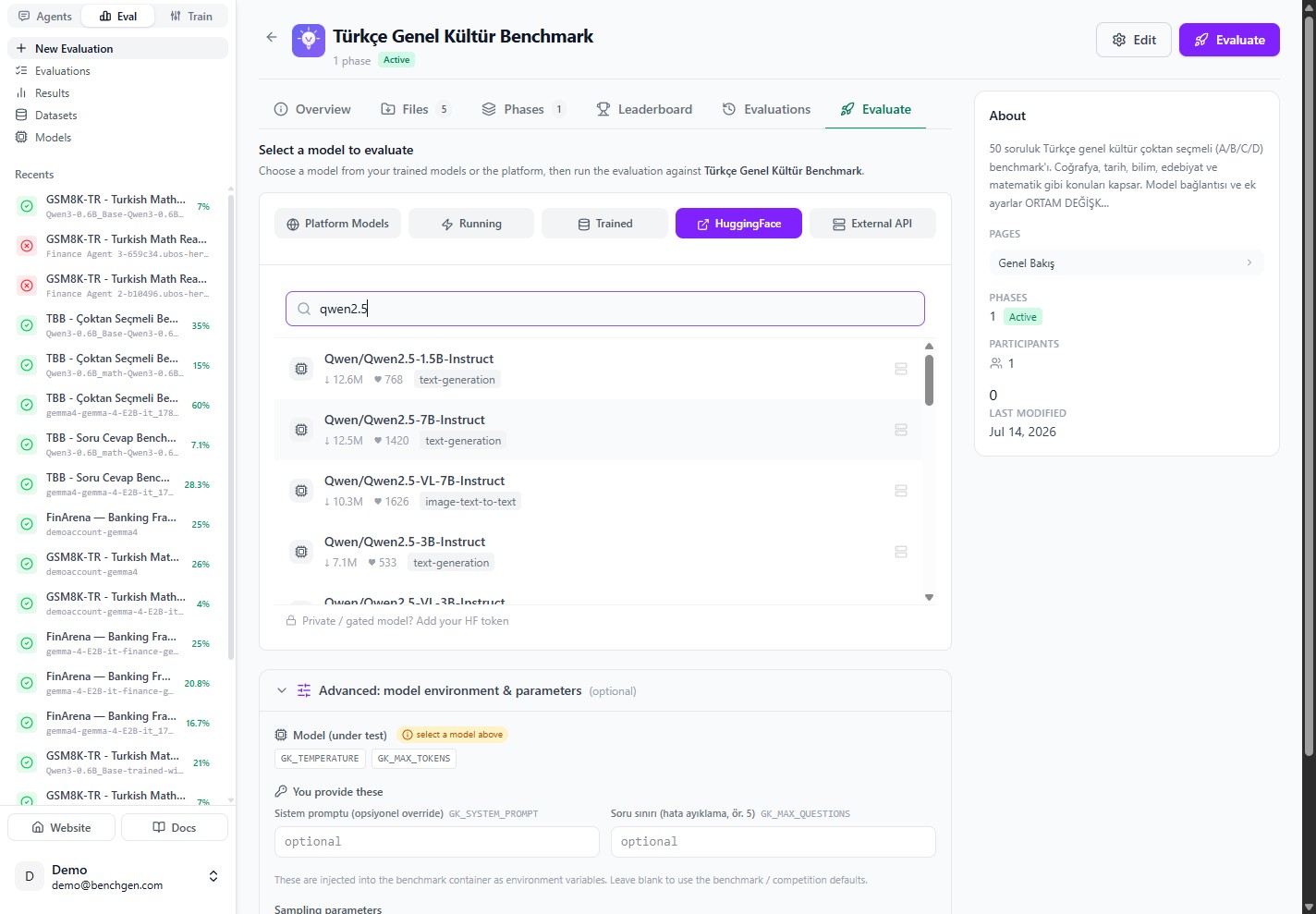 Searching the HuggingFace Hub for qwen2.5