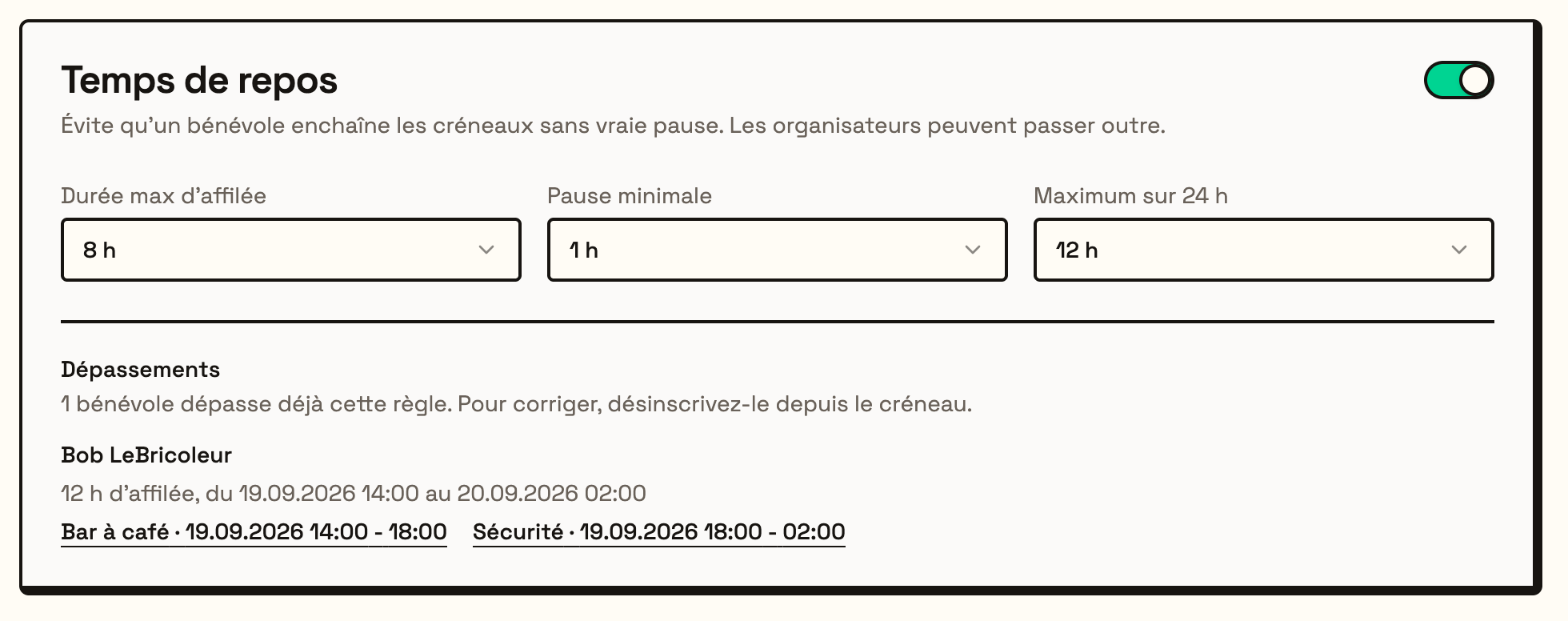 Parametre 1
