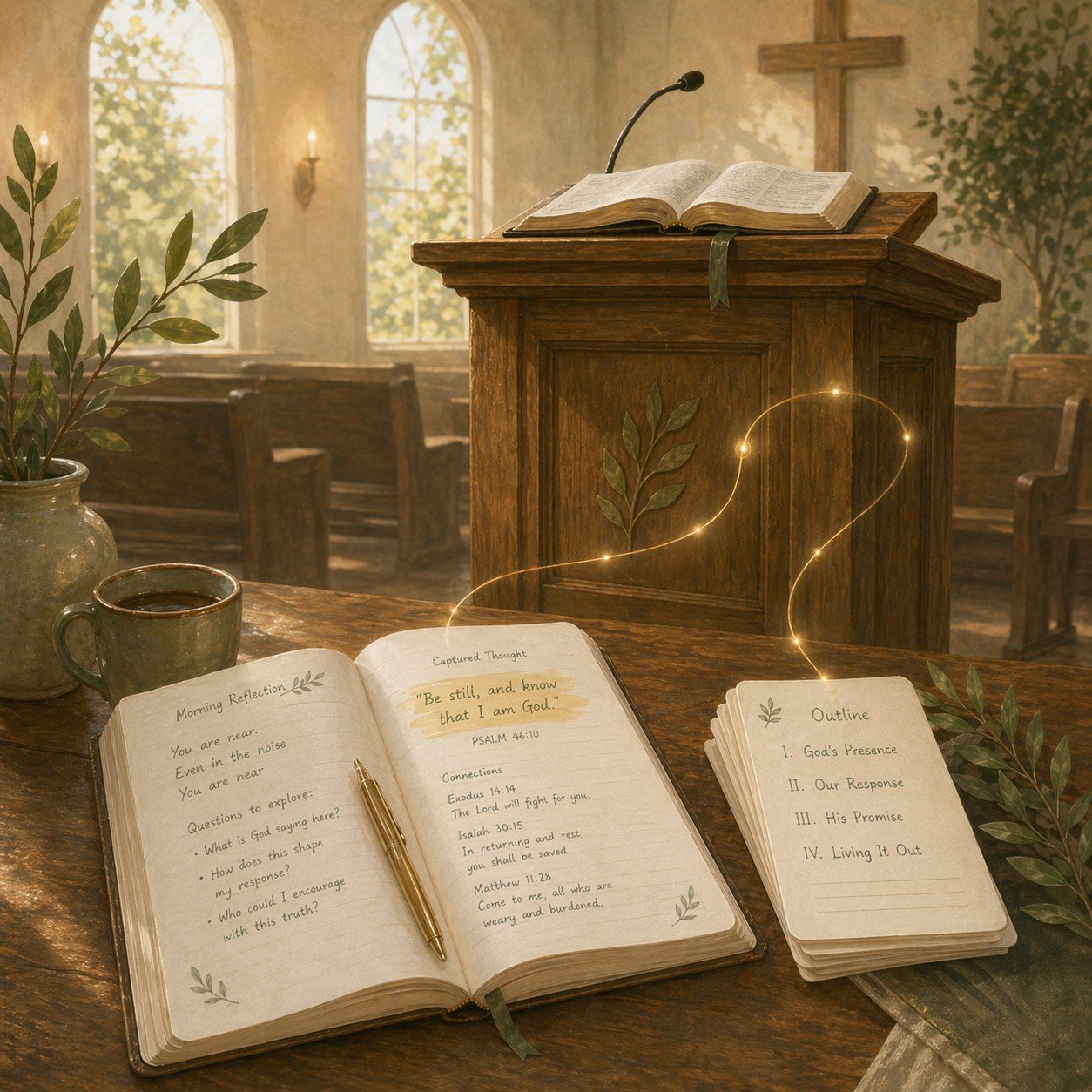 Share notes and teach from Selah