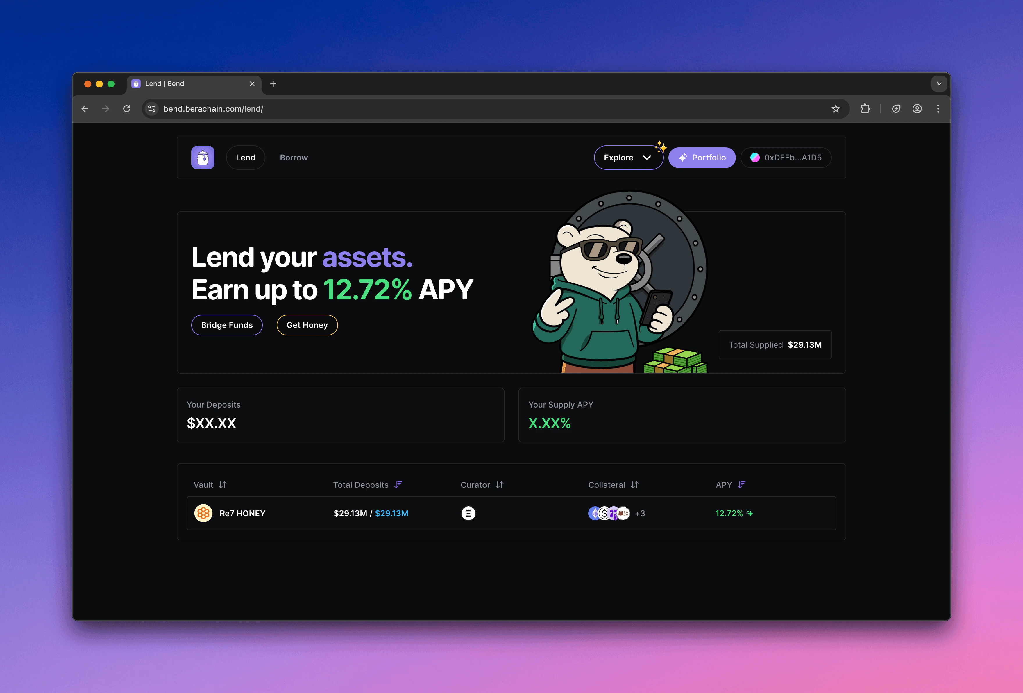 Bend protocol overview