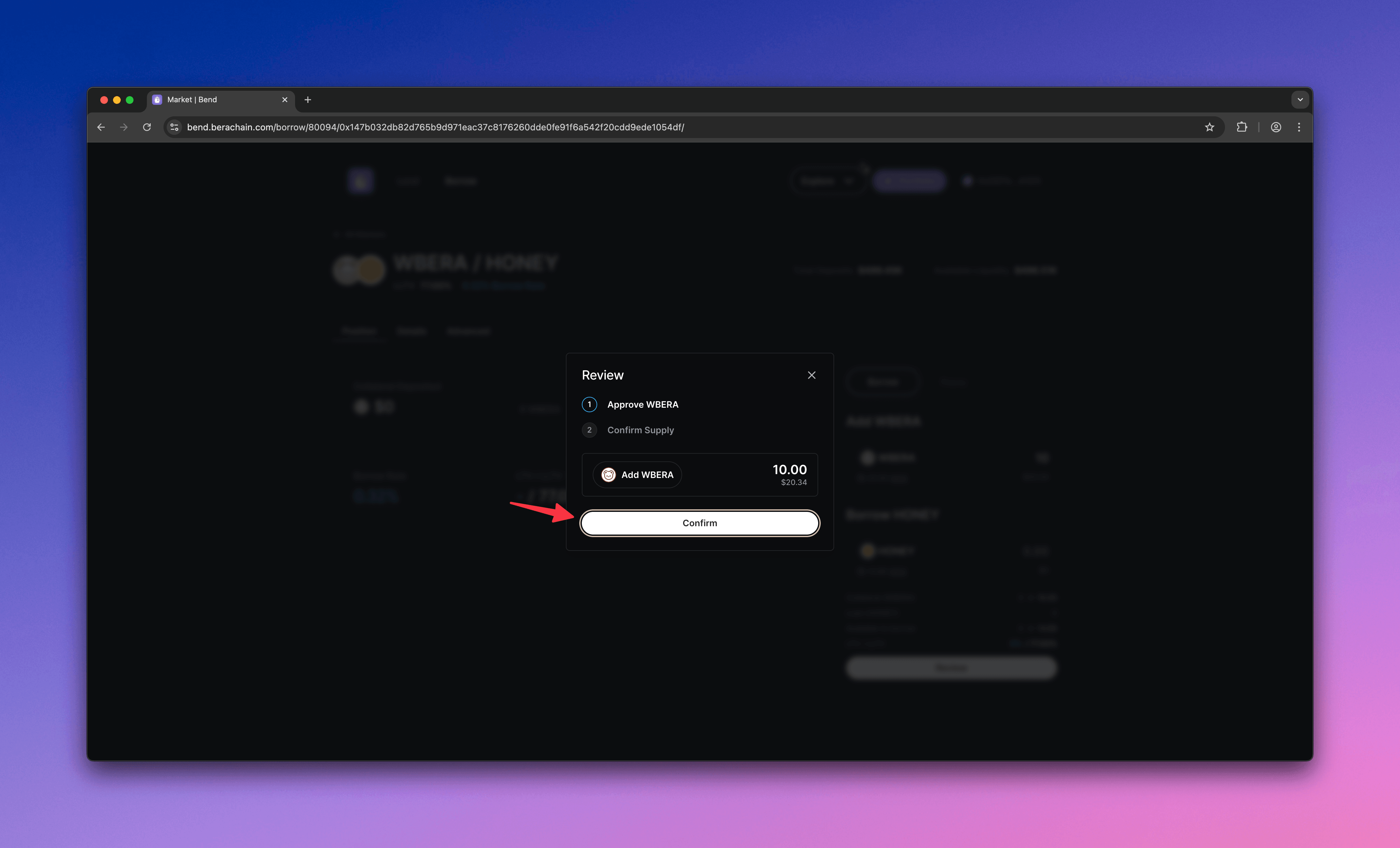 Bend approve and supply