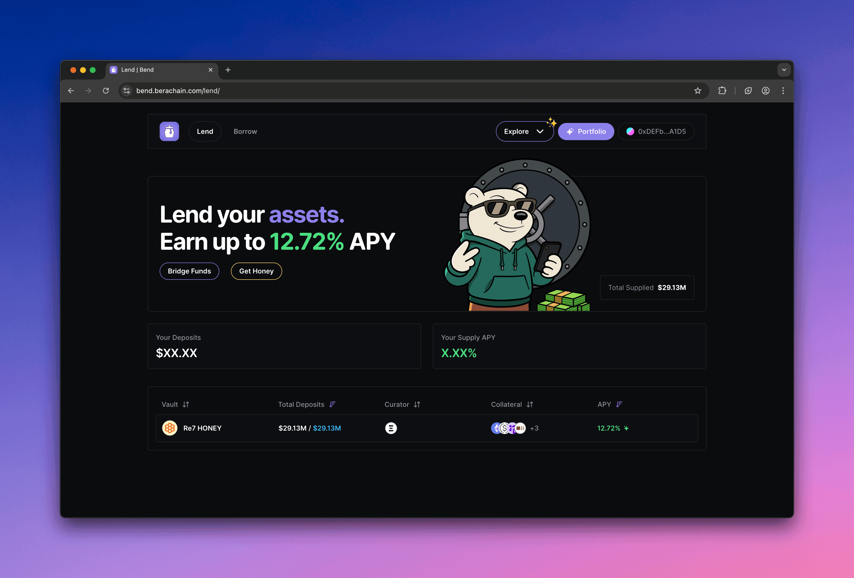 Bend protocol overview