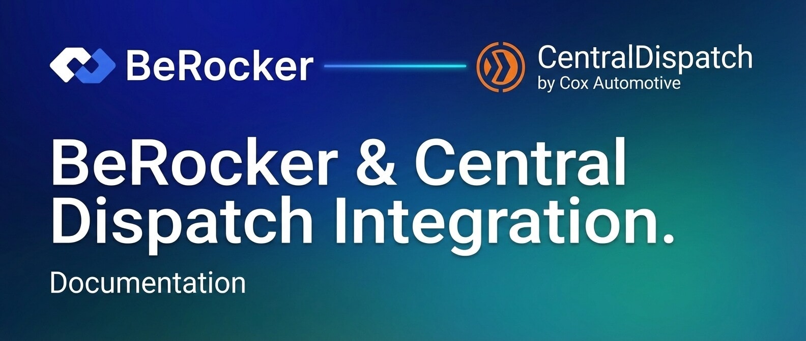 Central Dispatch Integration Banner