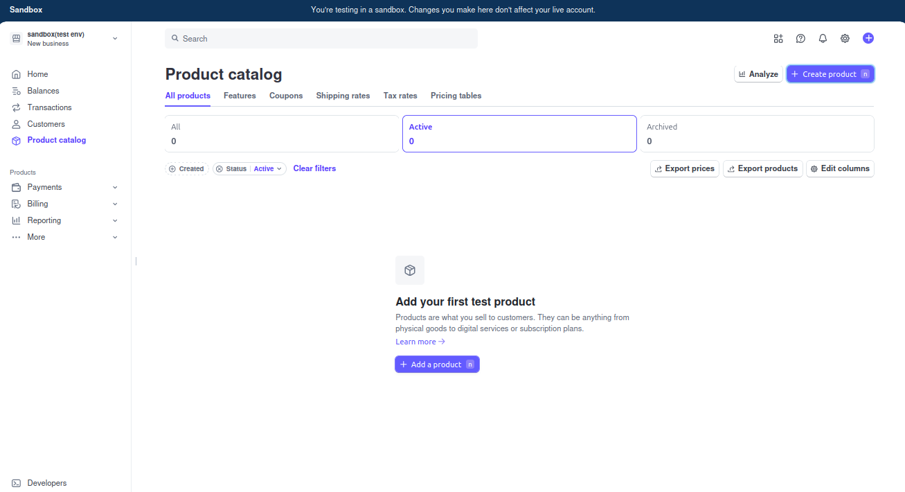 Stripe Product 1 Light