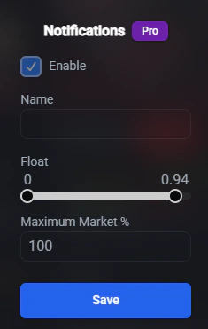 Extension CSFloat Notification