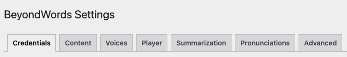 tabs